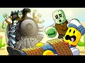 DEAD RAILS But The ZOMBIES Take OVER Cartoon Animation DEAD RAILS But The ZOMBIES Take OVER Cartoon Animation