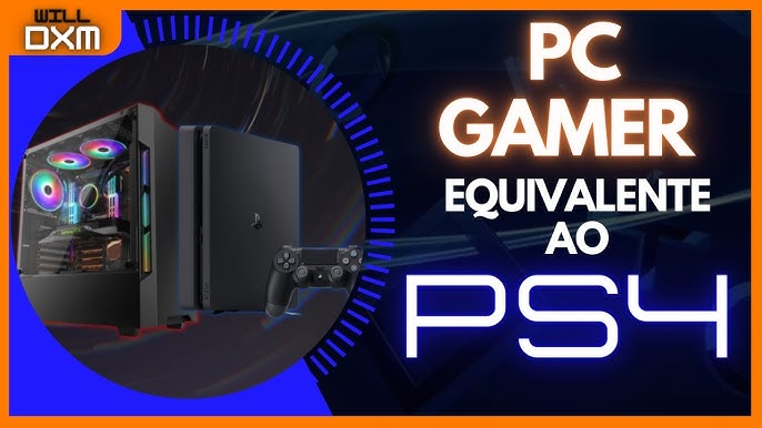 Quanto custa montar um PC Gamer para competir com o Playstation 5