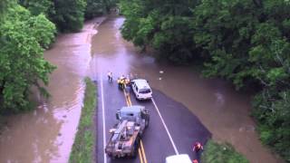 Franklin County Arkansas Flooding – Drone Footage – WeatherNation