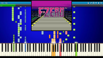 F-Zero - Mute City Synthesia