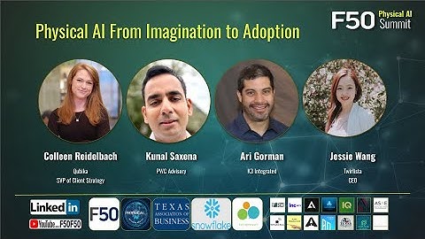 Physical AI From Imagination to Adoption: Colleen Reidelbach, Kunal Saxena, Ari Gorman, Jessie Wang