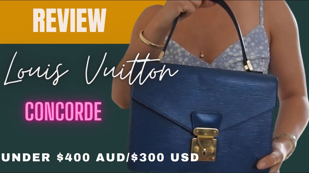 Vintage Louis Vuitton Concorde Handbag Review