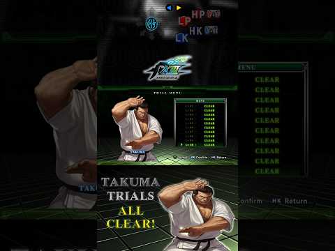 KOF XIII Takuma Trials (with inputs)