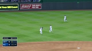 DET@KC: Madson makes it seven no-hit innings