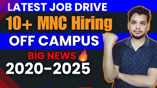 Latest Hiring 2023 Batch | OFF Campus Job Drive For 2022 | 2023 | 2024 Batch Hiring | Freshers