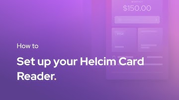 How to Take a Payment on the Helcim Card Reader