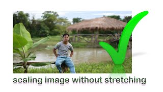 scaling image without stretching #photoshop #photoediting #adobephotoshop