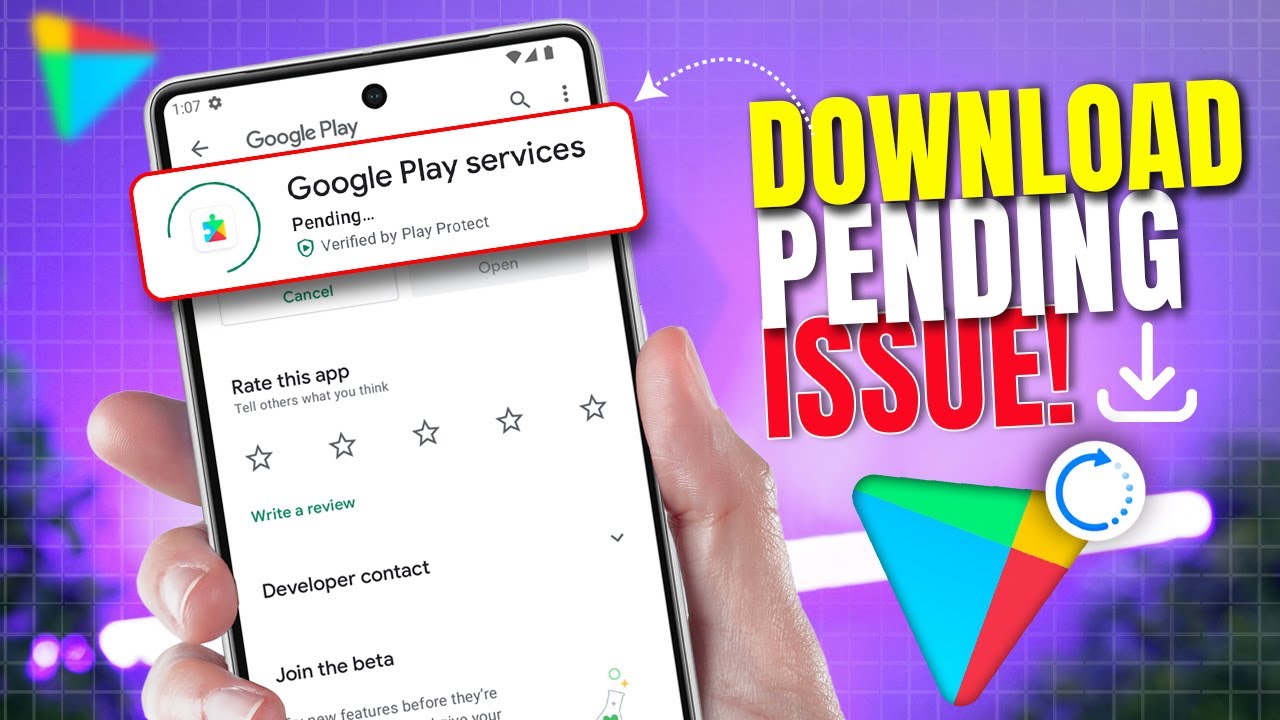 How to Fix Play Store Download Pending Issue | Solve Play Store App ...