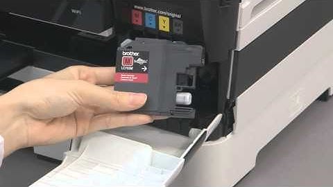 Install the ink cartridges [Brother Global Support]