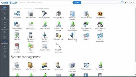 Constellio Open Source ECM Quick start