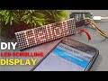 How To Make Scrolling Text Display Using NodeMCU ESP8266|| Control With Mobile.