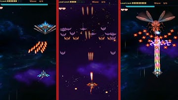 Galaxy Sky shooting - Boss kill l Gameplay Walkthrough part #1 (ios,Android)