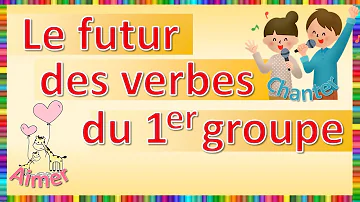 Comment conjugué au futur ?