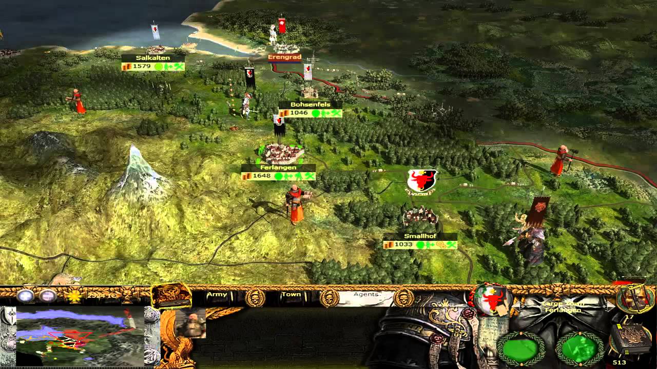 Остланд вархаммер карта