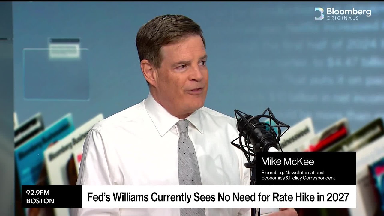 Fed's Williams Says One More Rate Hike This Year Is Appropriate
