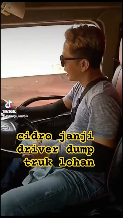 KATA KATA DRIVER INDONESIA CIDRO JANJI KOE TNI AKU KULI#shortsvideodrivermuda#drivermuda#hiburan