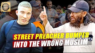 Street Preacher Came To win The Argument, Reversed! Stratford Speaker's corner
