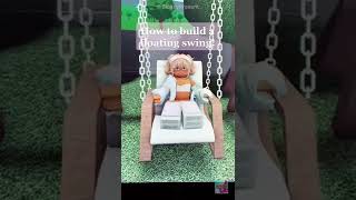 How To Build A Floating Swing || Bloxburg || Roblox || #shorts