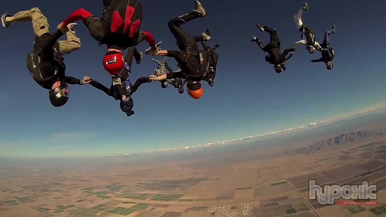 Skydiving with the GoPro 3 Black 720P120, 2.7K30, 1080P60 (Watch in HD