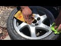 HOW TO POLISH ALUMINUM WHEELS W/ PEALING CLEAR COAT !