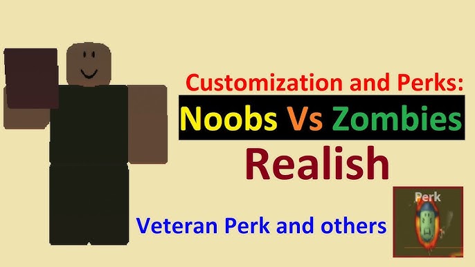 heres a roblox game i play alot its called noobs vs zombies realish