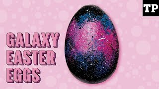 How to make Galaxy Easter eggs | Easter crafts