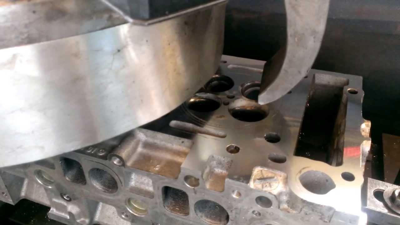 cylinder head millding YouTube