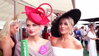 Stunning outfits and impressive hats on show at ladies day in Galway