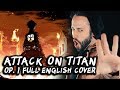 ATTACK ON TITAN - Full English Opening 1 (Guren No Yumiya) Cover by Jonathan Young feat. 331Erock