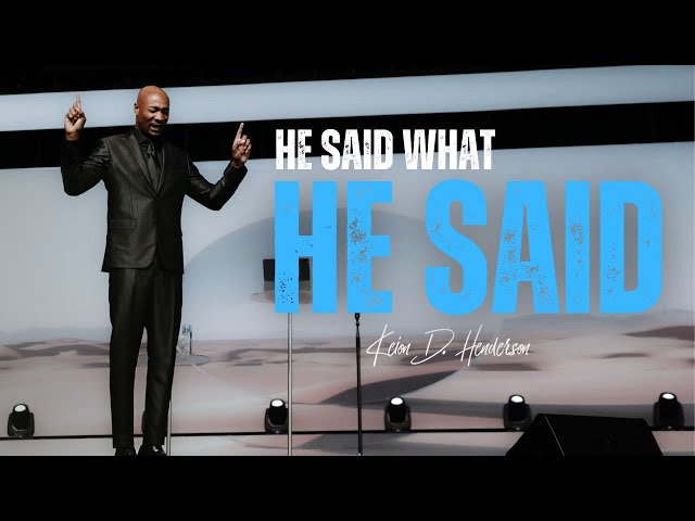 He Said What He Said | Keion Henderson TV class=