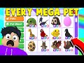 Trading for EVERY MEGA NEON PET in Adopt Me!