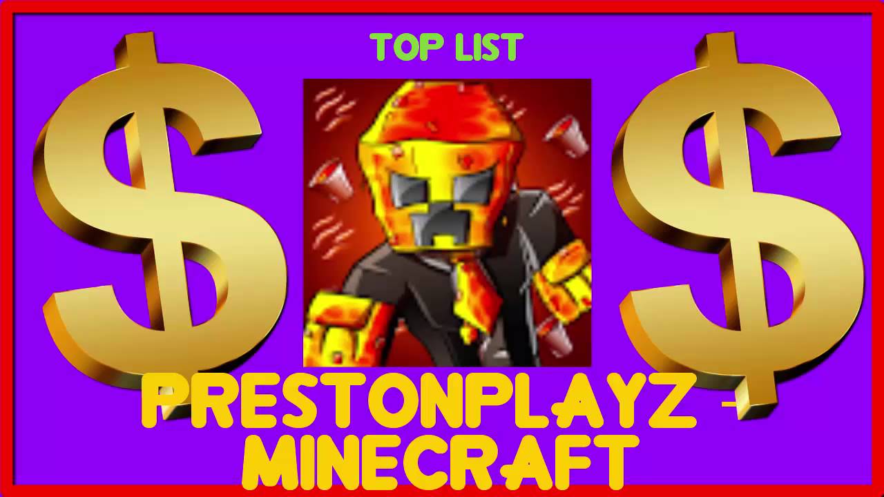 How much PRESTONPLAYZ MINECRAFT made money on YouTube { In March 2016