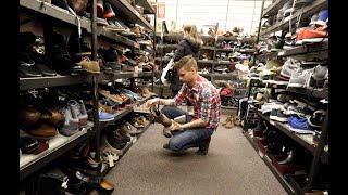 Жизнь в США, Дисконтный Магазин Nordstrom Цены Обувь Одежда ч1, Америка 2018 - Видео от Eugene Vlogs