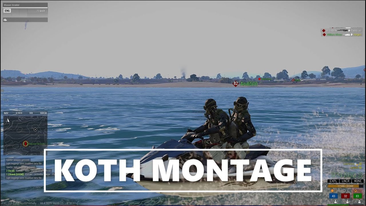 ARMA 3 KOTH MONTAGE YouTube