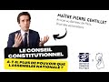 Le conseil constitutionnel atil plus de pouvoir que lassemble nationale   pierre gentillet