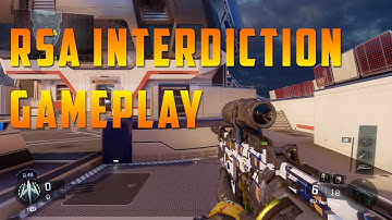 New Sniper (RSA Interdiction) Gameplay - Call of Duty Black Ops 3