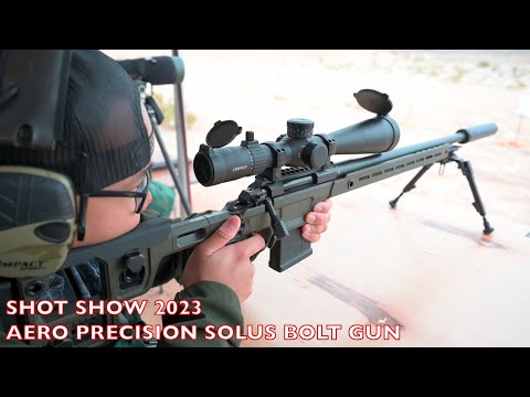 Aero Precision Solus Bolt Gun - SHOT Show 2023 Industry Day at the Range