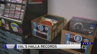 Weekend Break: Record Store Day at Val’s halla Records in Oak Park - WGN News at 9