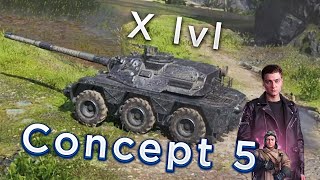 КОРБЕН ТЕСТИТ Concept 5! 10лвл КОЛЕСНЫЙ СТ!