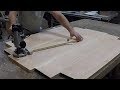 How to make a circle cutting jig fully adjustable quick and simple - Woodworking DIY
