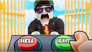 AKU DAN KUROZA BERMAIN DI SURGA DAN DI NERAKA || GAME ROBLOX