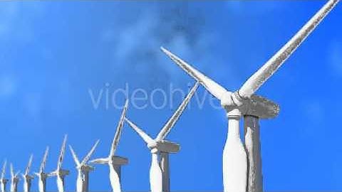 Motion Graphics - Turbine Wind Farm | VideoHive