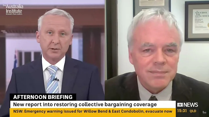 Restoring Collective Bargaining Vital to Future Wage Growth | Dr Jim Stanford