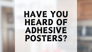 Have you heard of adhesive posters? by DIY Designs by Bonnie 390 views 1 month ago 3 minutes, 7 seconds