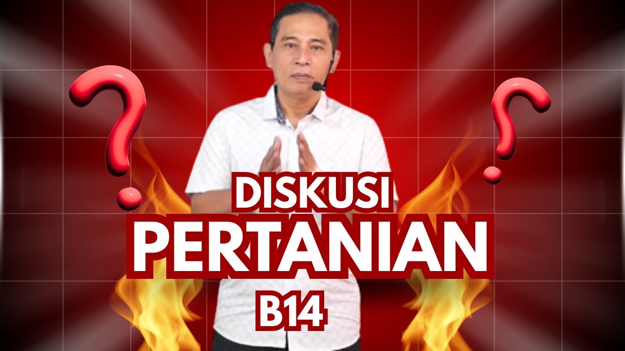 Live  Diskusi Pertanian Part3 Bersama Bayu Diningrat Angkatan B14