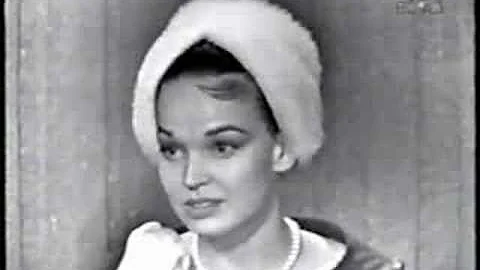 Kathryn Grant on 'What's My Line' (1958)
