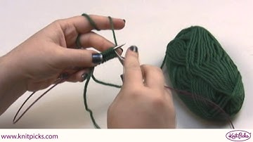 Figure Eight Cast On for Toe-Up Socks - Knitting Tutorial