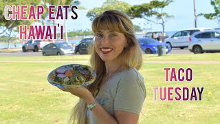 CHEAP EATS HAWAII in 4K | TACO TUESDAY | $2 TACOS in HONOLULU