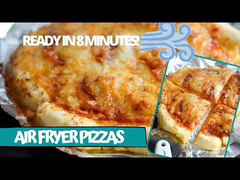 Easy Air Fryer Pizzas (Ninja Foodi Recipe) - YouTube