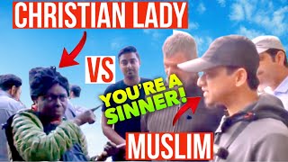 You’re a sinner! Mansur Vs Christian Lady | Speakers Corner | Old is Gold | Hyde Park